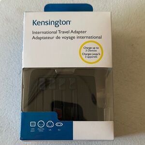 Kensington Black International Travel Adapter